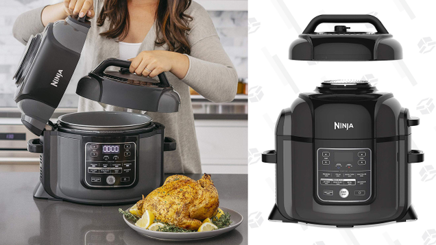 Ninja Foodi 8-Quart Pressure Cooker, Steamer, Air Fryer All-in- All-in-One | $199 | Amazon